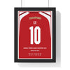 Arsenal Premier League Champions 2026 Eze 10 framed player poster