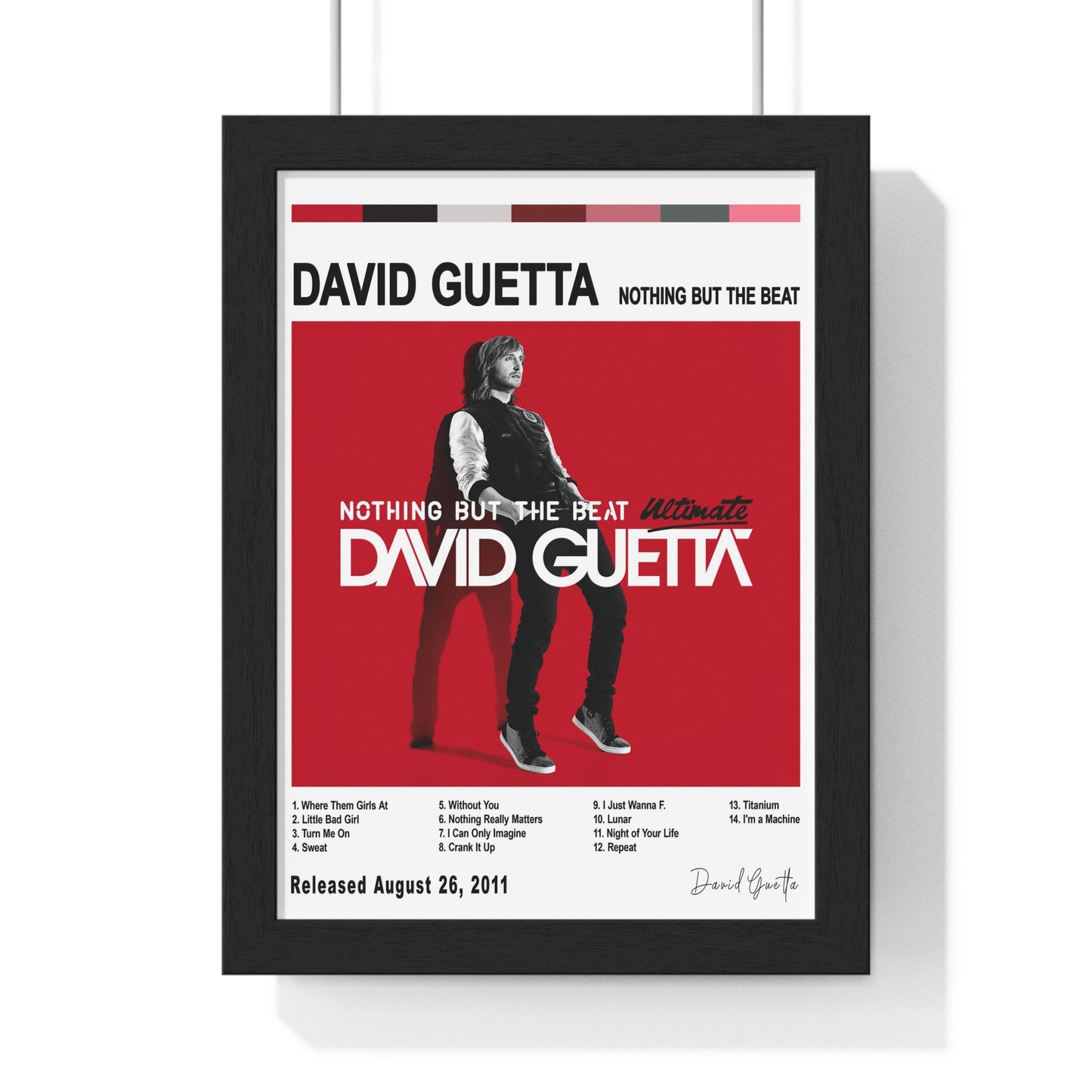 David Guetta - Nothing But the Beat Album Poster