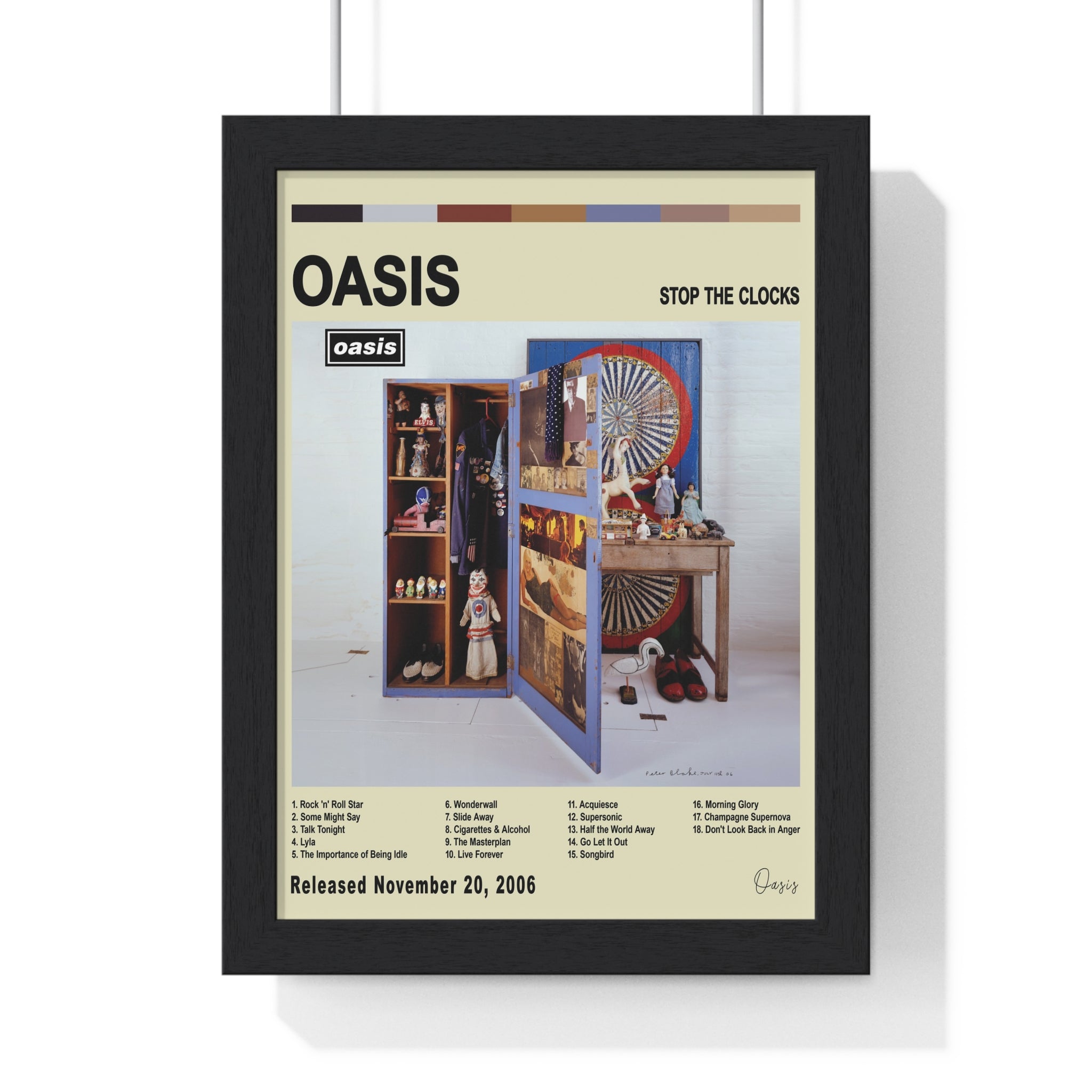 Oasis Album cover Poster