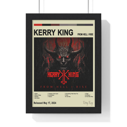 Kerry King - From Hell I Rise Album Cover Poster