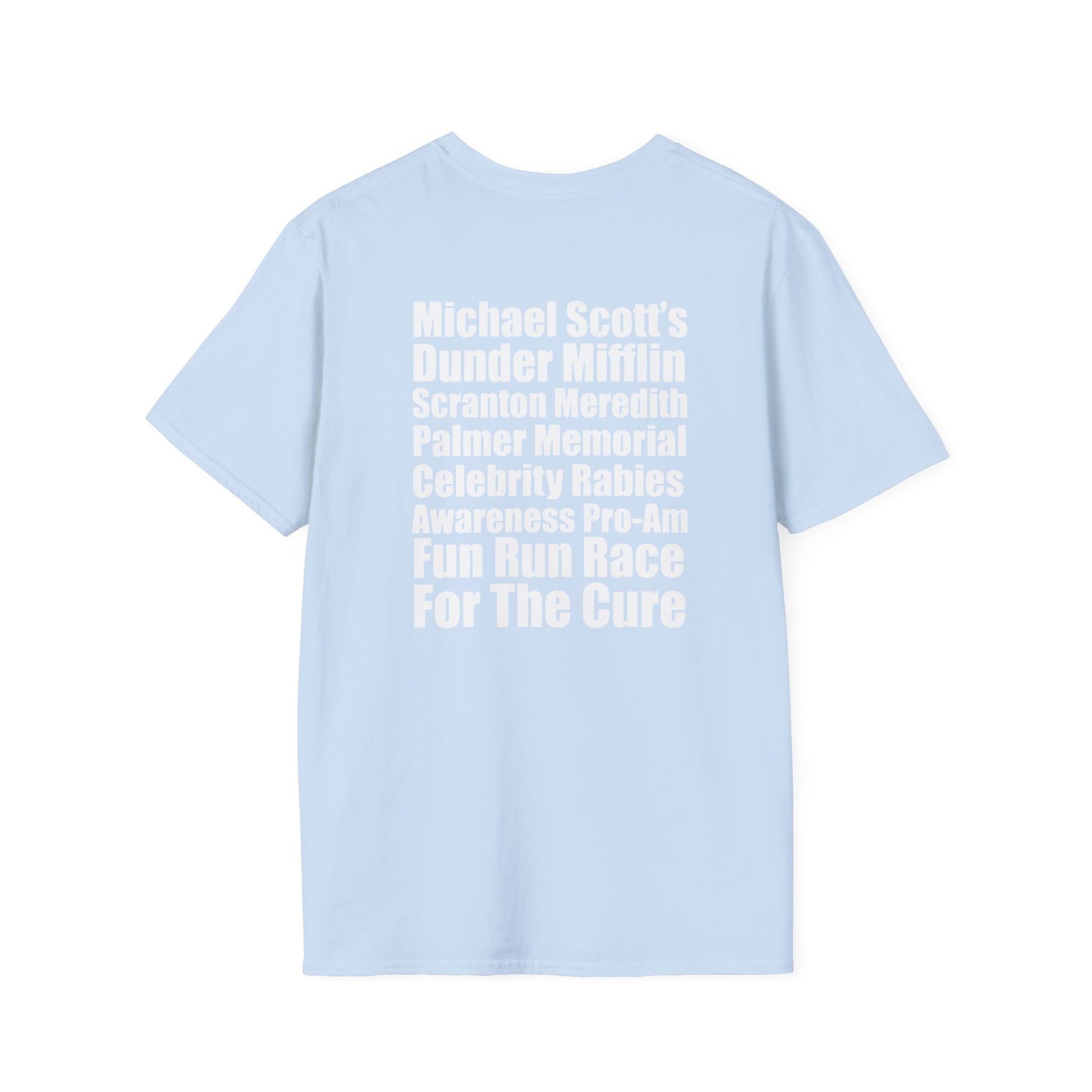 Dunder Mifflin Rabies Awareness T-shirt - funny Office inspired graphic tee product image 4