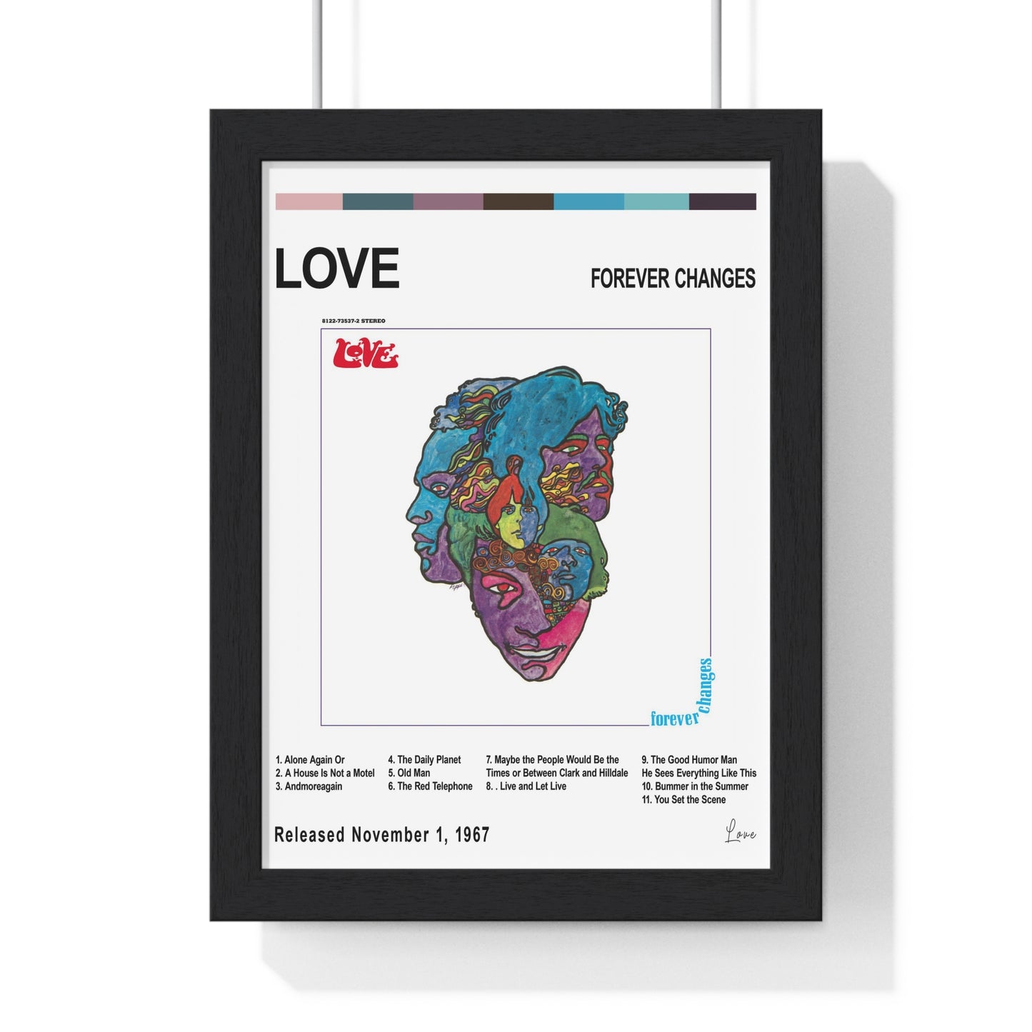 Love - Forever Changes Album Cover Poster