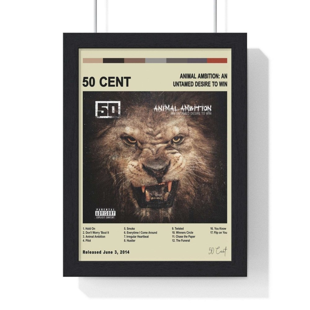 50 Cent Album Cover Poster - Poster Kingz