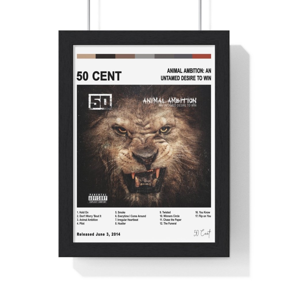 50 Cent Album Cover Poster - Poster Kingz