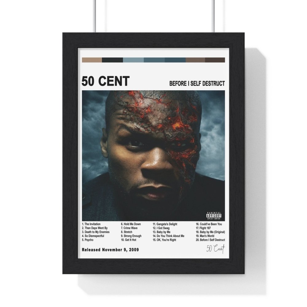 50 Cent Album Cover Poster - Poster Kingz