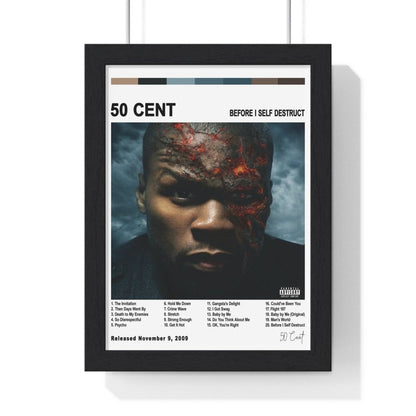 50 Cent Album Cover Poster - Poster Kingz