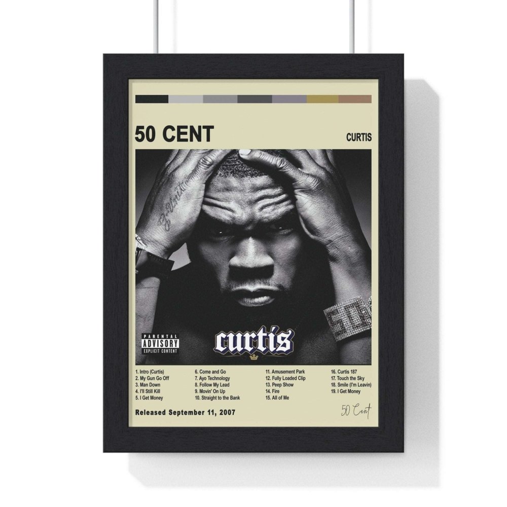 50 Cent Album Cover Poster - Poster Kingz