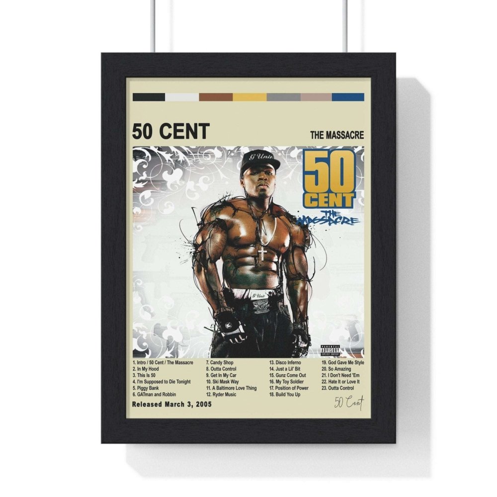 50 Cent Album Cover Poster - Poster Kingz