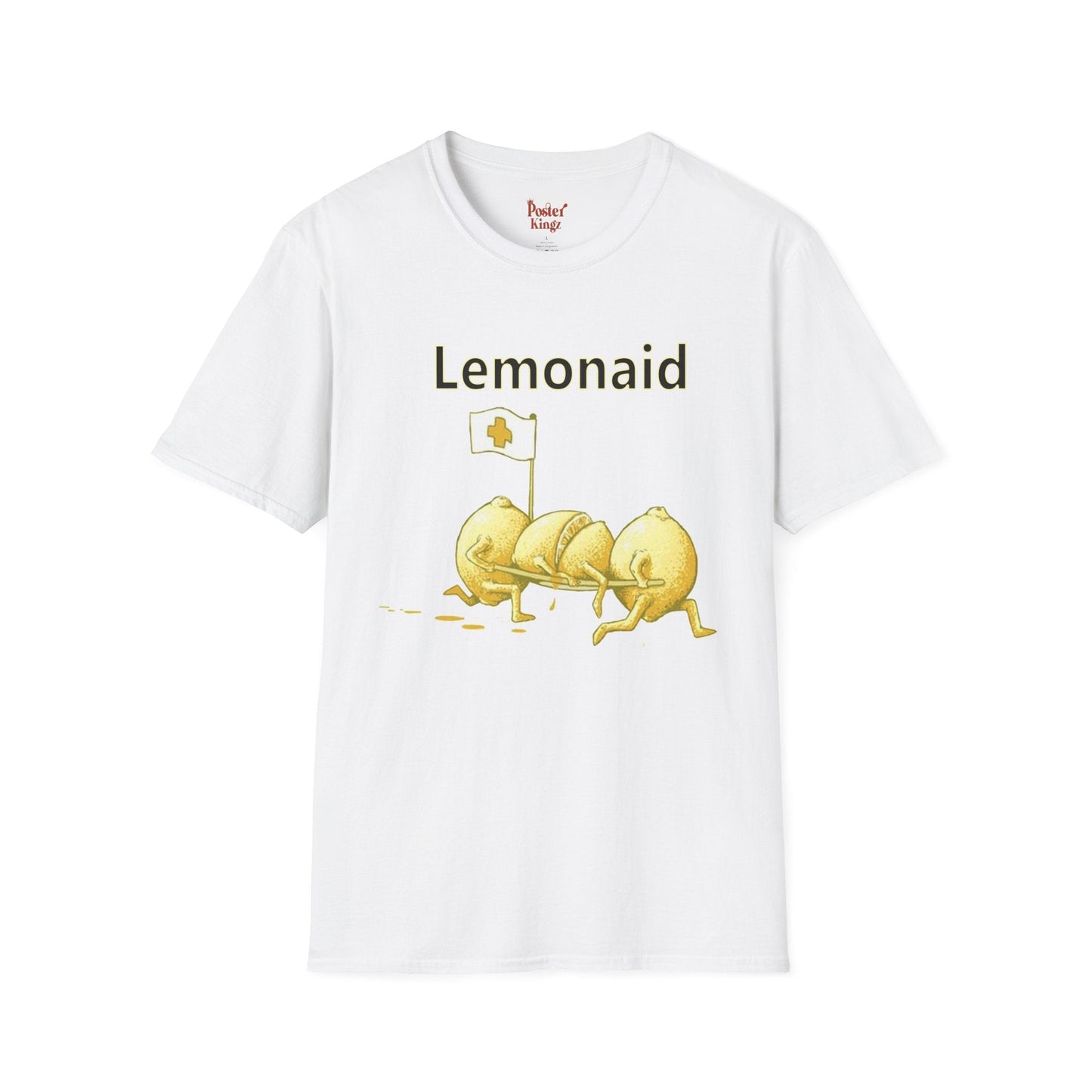 Black t-shirt with Lemonaid Lemon Pun for Nurses & Doctors