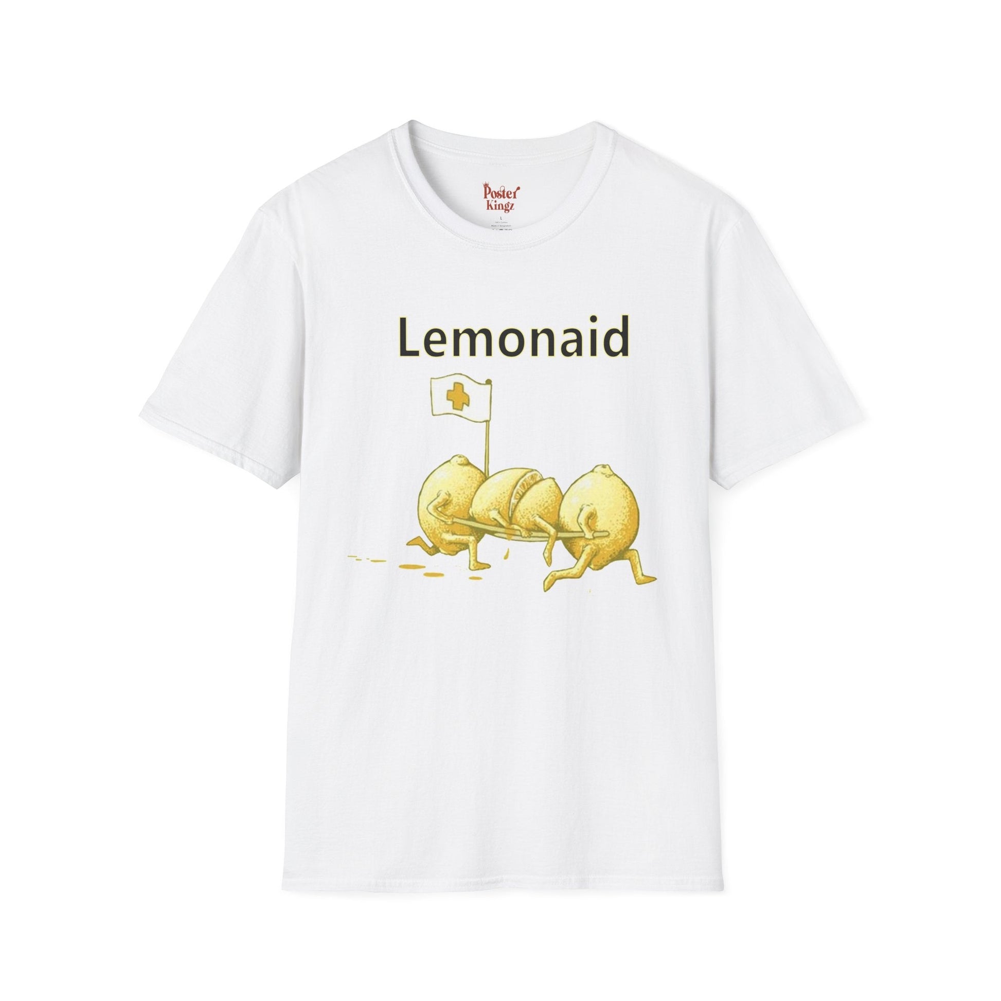 Black t-shirt with Lemonaid Lemon Pun for Nurses & Doctors