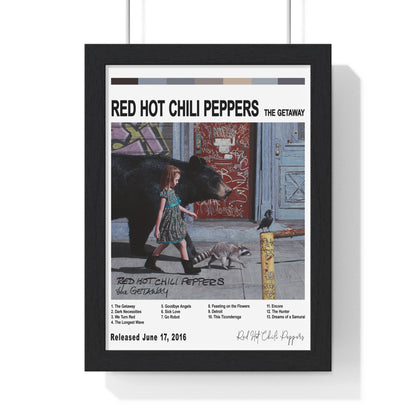 Red Hot Chilli Peppers Album Cover Poster