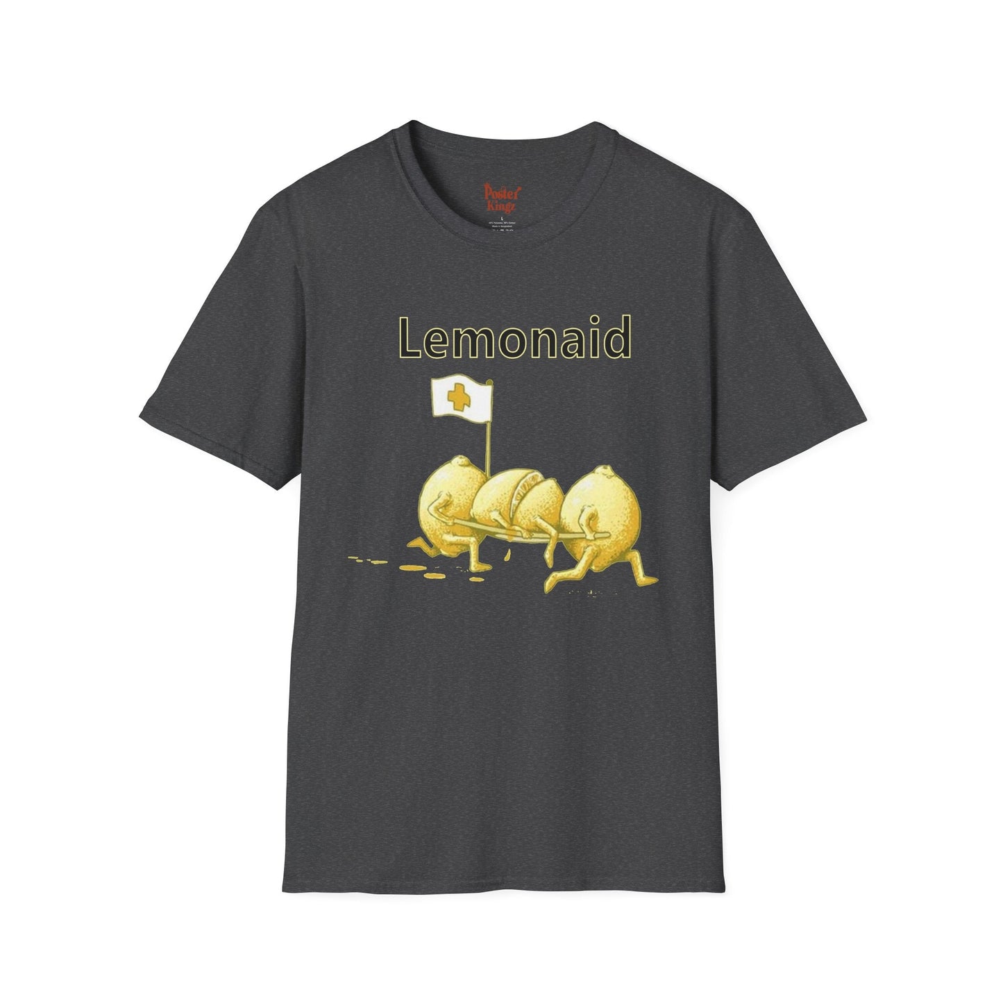 Green t-shirt with Lemonaid Lemon Pun for Nurses & Doctors