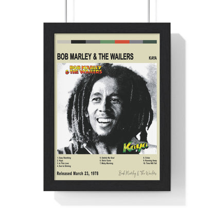 Bob Marley & The Wailers Album Cover Poster