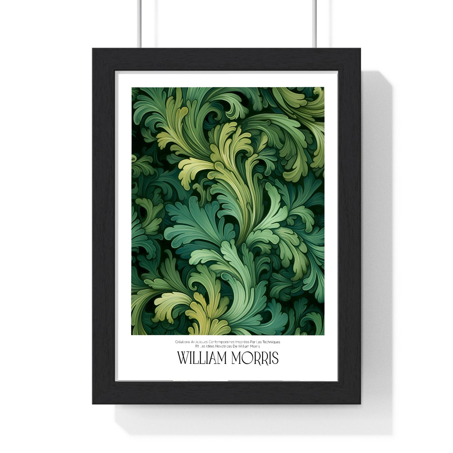 11x14-12 poster framed in black wood Poster Kingz frame