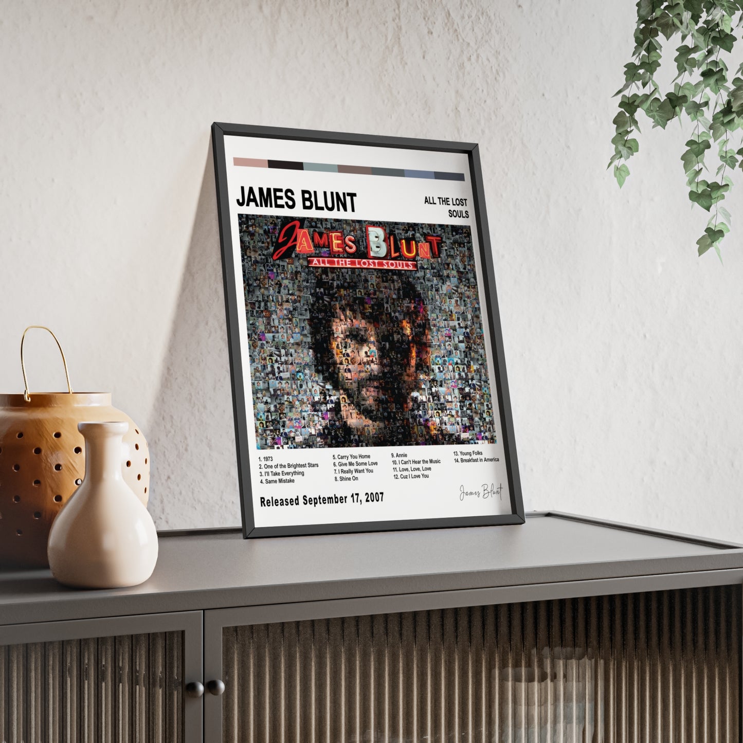 James Blunt - All the Lost Souls Album Poster