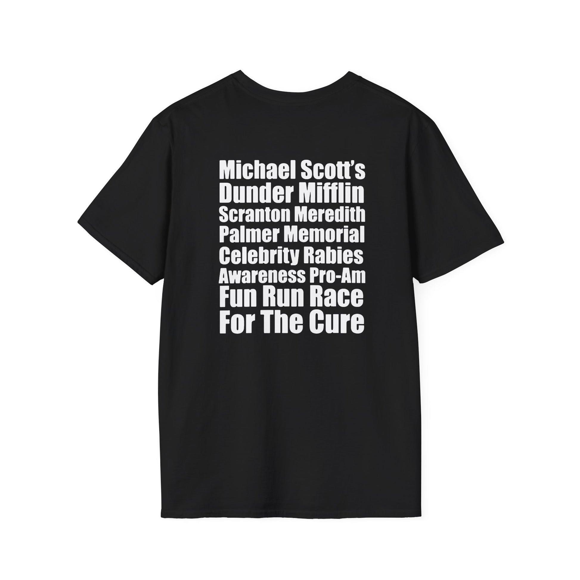 Dunder Mifflin Rabies Awareness T-shirt - funny Office inspired graphic tee product image 5