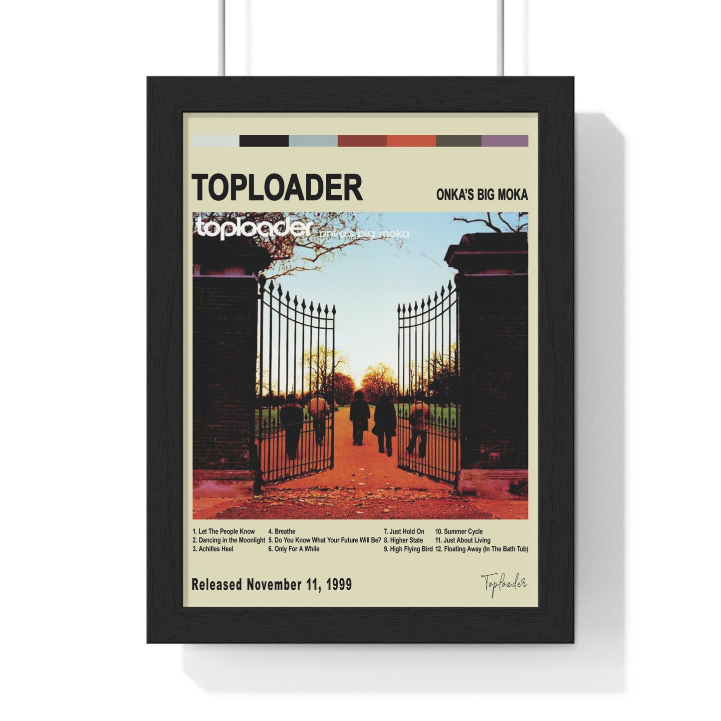 Toploader - Onka’s Big Moka Album Cover Poster