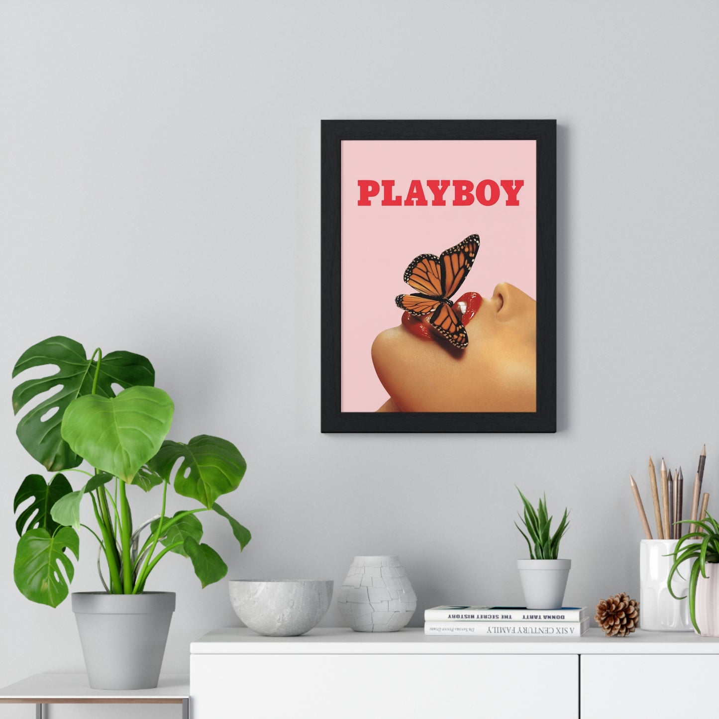 Playboy Vintage Butterfly Poster