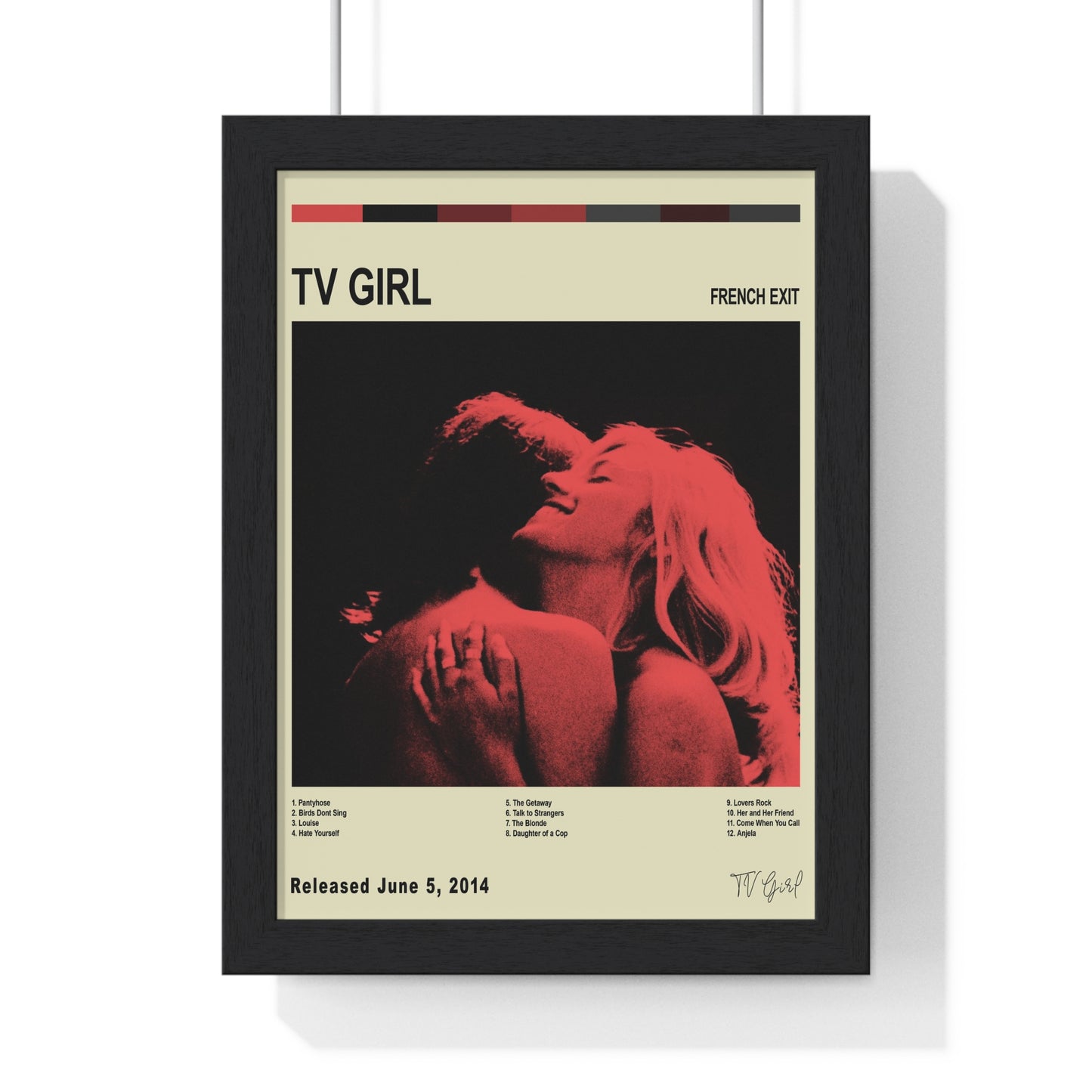 TV Girl Album Cover Poster