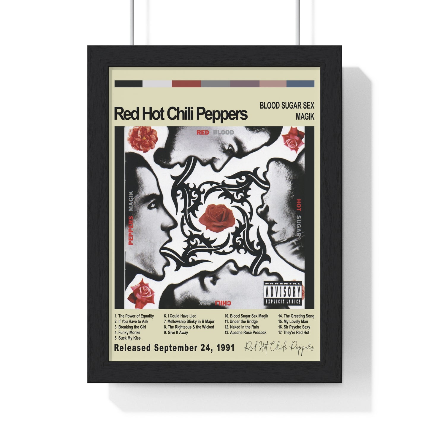 Red Hot Chilli Peppers -  Album Cover Poster