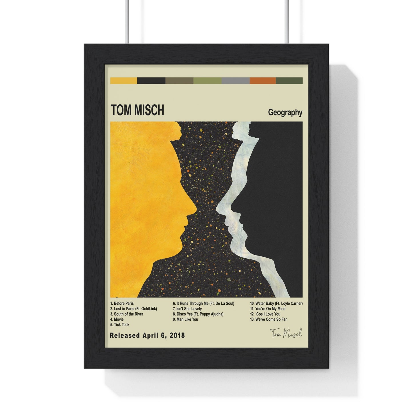 Tom Misch - Geography Album Cover Poster