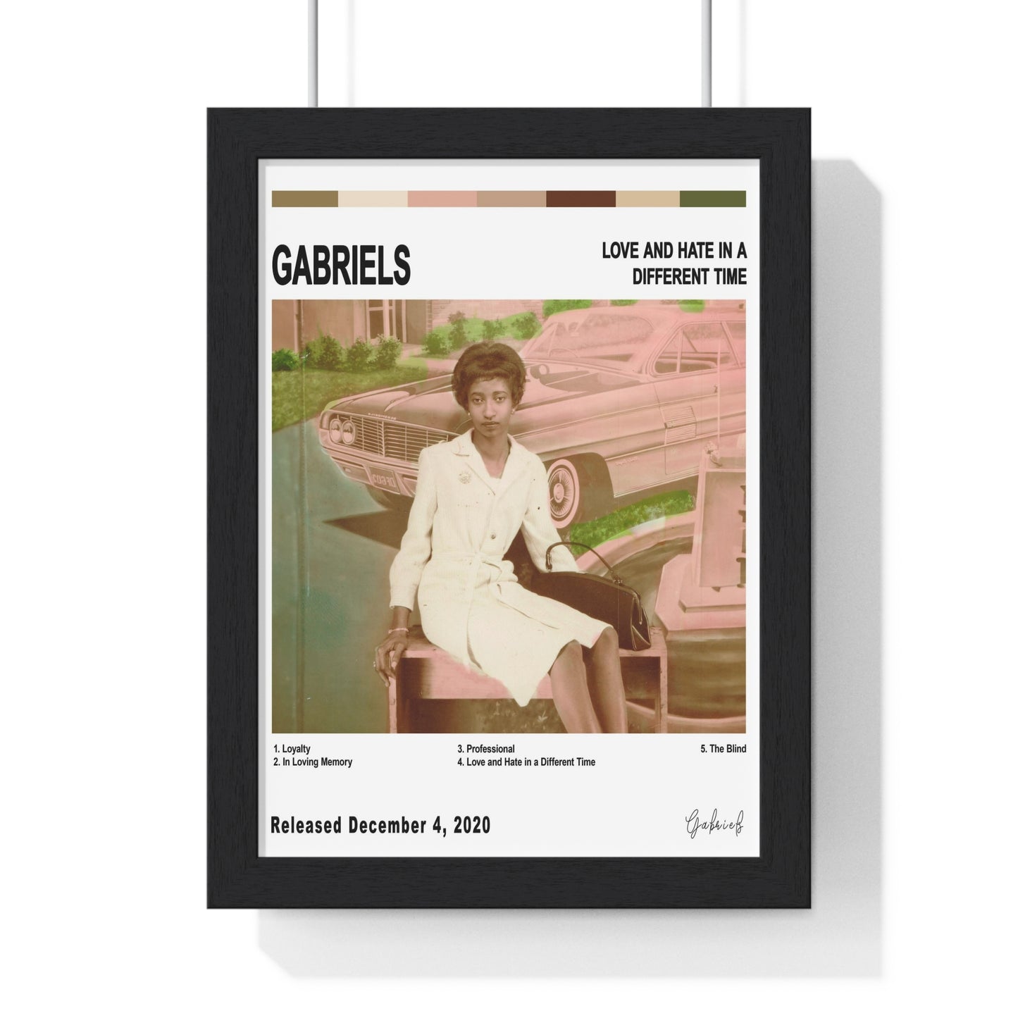 Gabriels (USA) - Love and Hate in a Different Time Album Poster