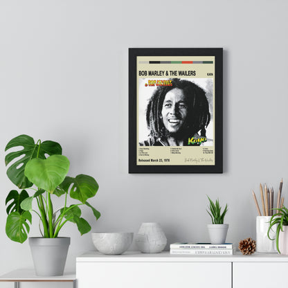 Bob Marley & The Wailers Album Cover Poster