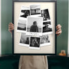 Lifestyle - Personalised Polaroid Photo Collage Print held up in a bright room
