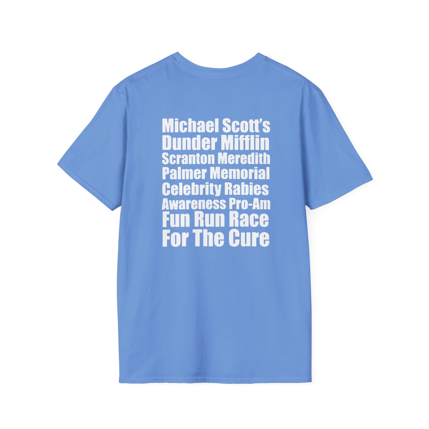 Dunder Mifflin Rabies Awareness T-shirt - funny Office inspired graphic tee product image 6