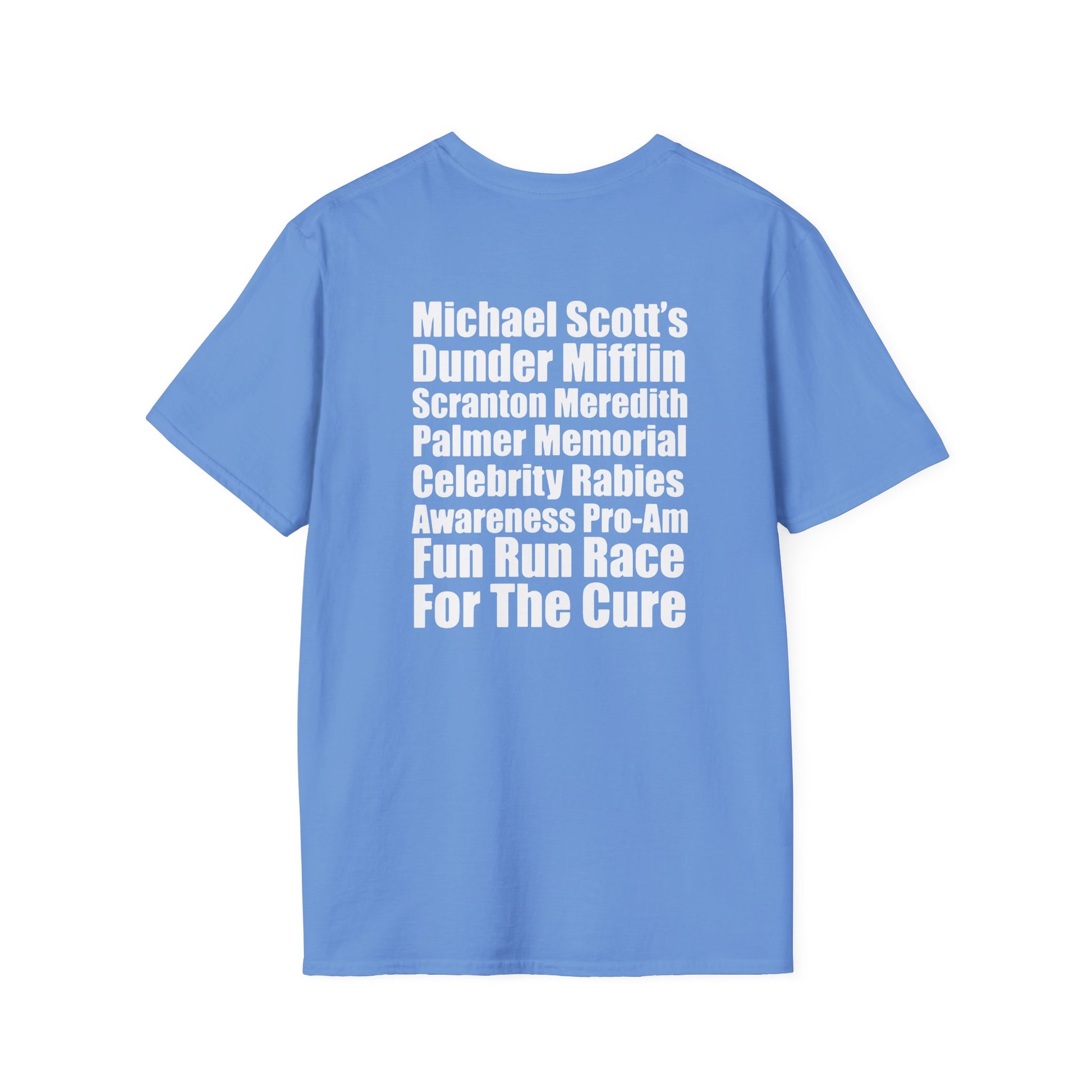 Dunder Mifflin Rabies Awareness T-shirt - funny Office inspired graphic tee product image 6