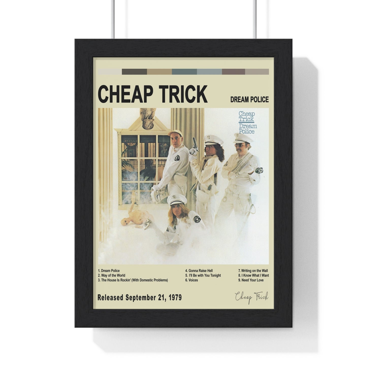 Cheap Trick - Dream Police Album Cover Poster