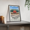 Wrigley Field stadium poster Chicago Cubs wall art