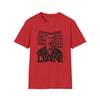 Light Blue t-shirt with Alan Partridge DAN! TV Comedy Parody