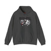 Red t-shirt with Rock and Roll Hoodie Music Pun Hooded Sweatshirt