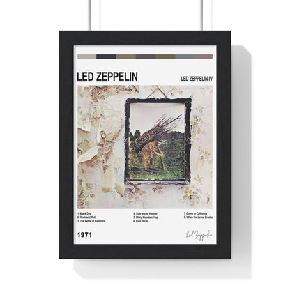 Led Zeppelin Album Poster