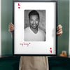 Lifestyle - Personalised Couples Playing Card Photo Print held up in a bright room