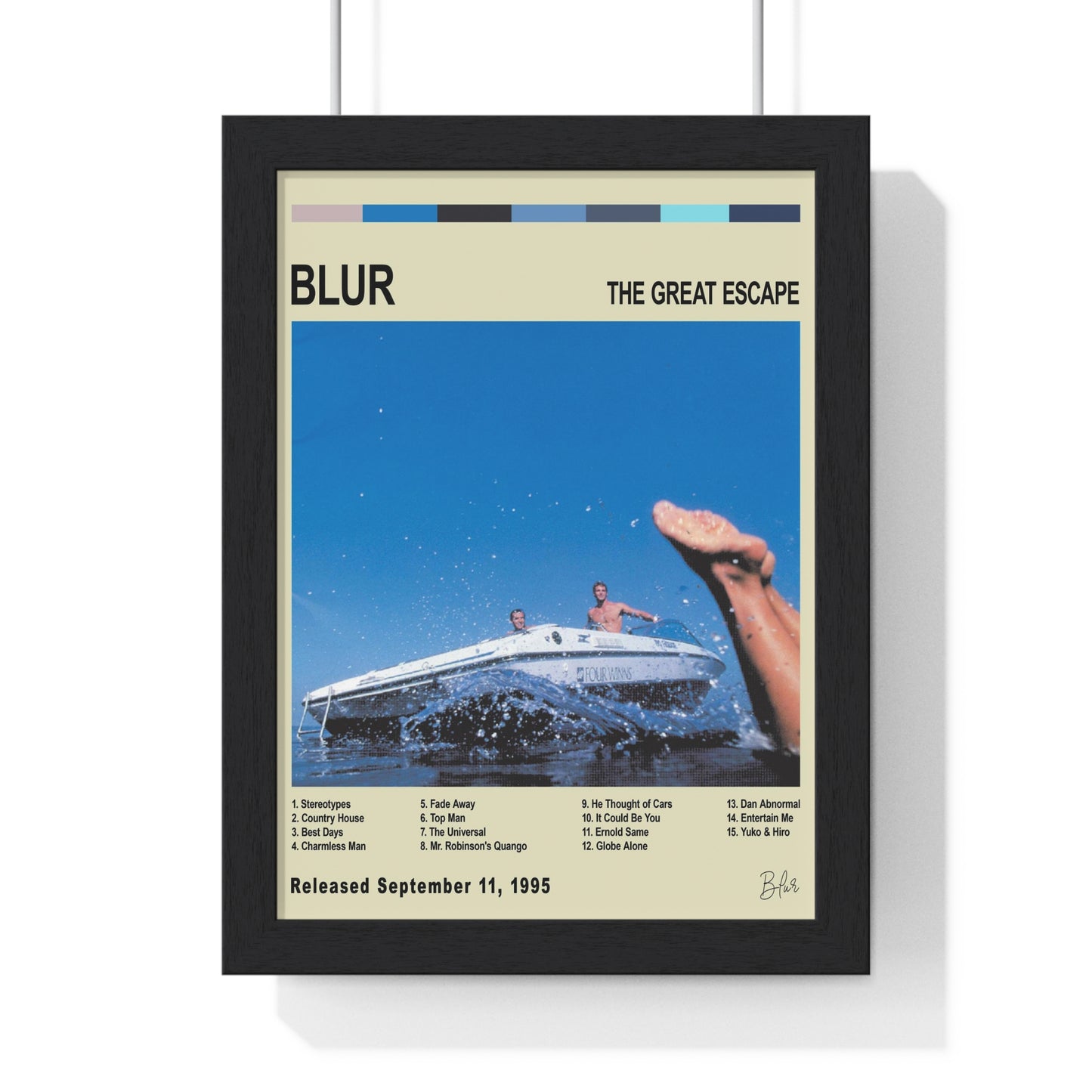 Blur Album Cover Poster