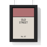 Create your own street-name wall art in a Monopoly-style layout