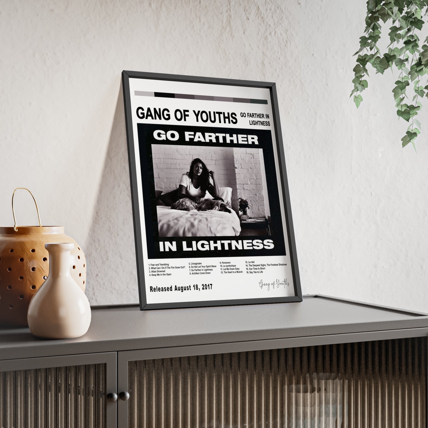 Gang of Youths - Go Farther in Lightness Album Poster