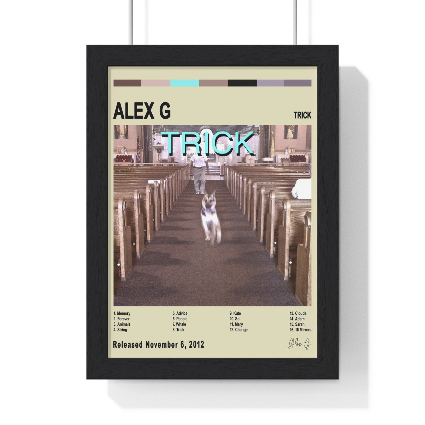 Alex G - Trick Album Poster