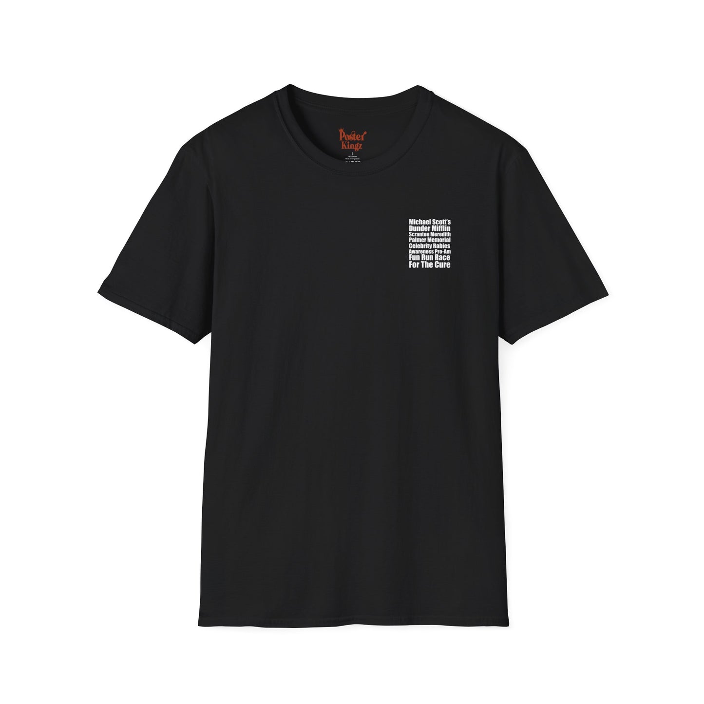 Dunder Mifflin Rabies Awareness T-shirt - funny Office inspired graphic tee product image 2