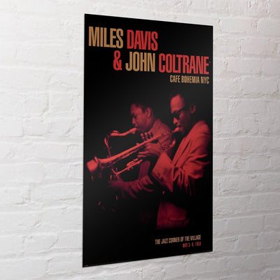Miles Davis & John Coltrane Cafe Bohemia Maxi Poster official music maxi poster 61 x 91.5 cm