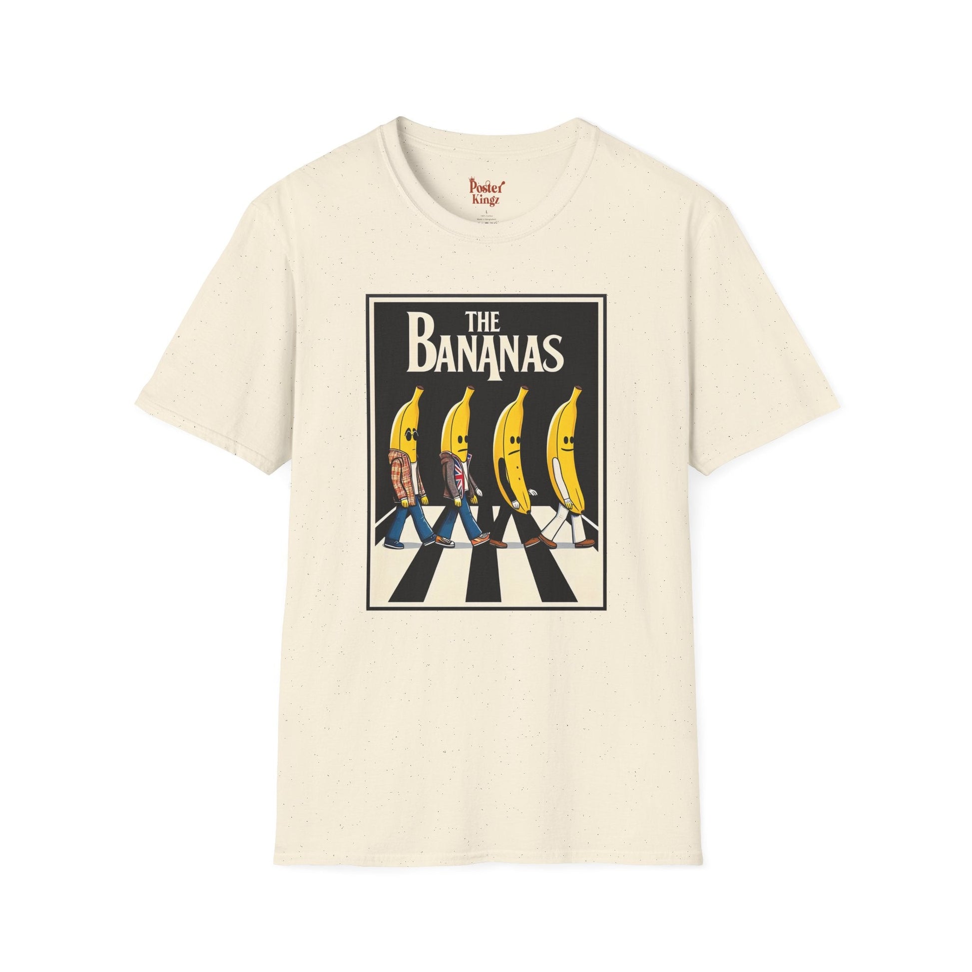 Light Blue t-shirt with The Bananas Music Parody