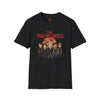 Black t-shirt with The Young Boys Lost Boys Horror Parody