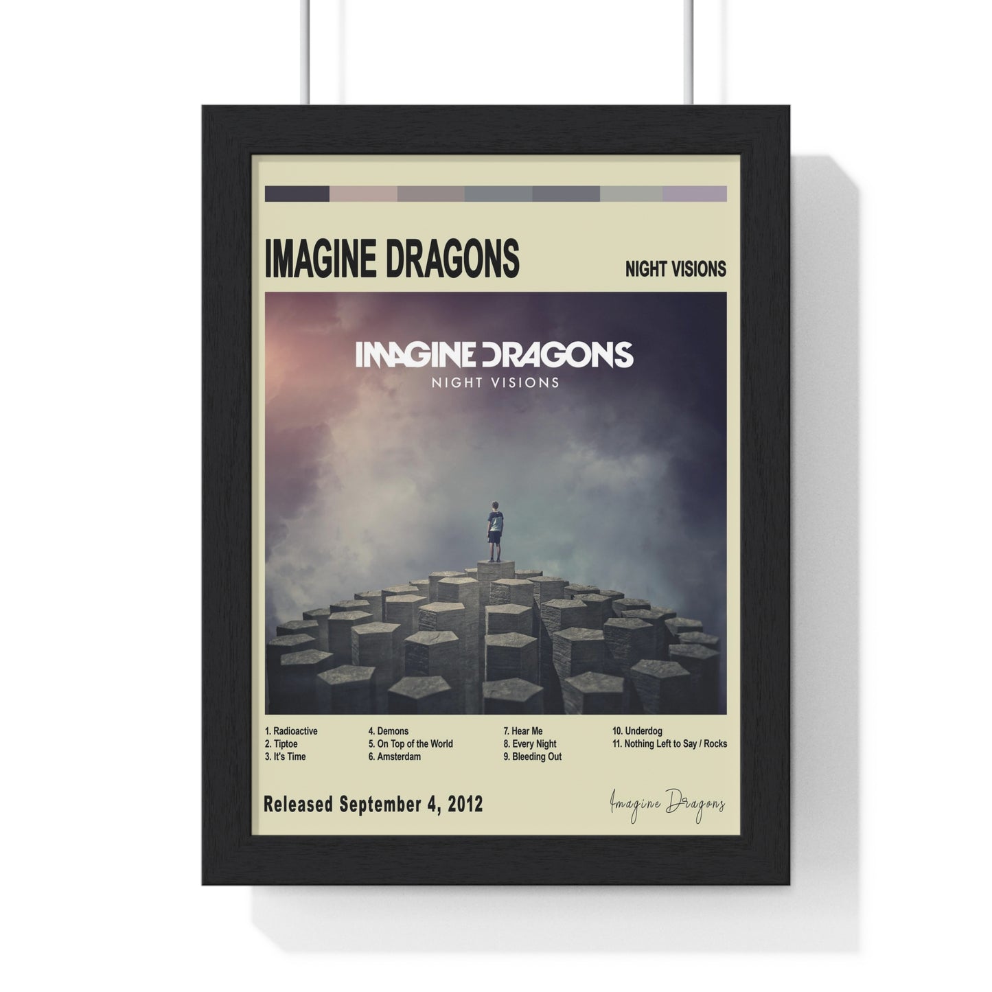Imagine Dragons - Night Visions Album Cover Poster