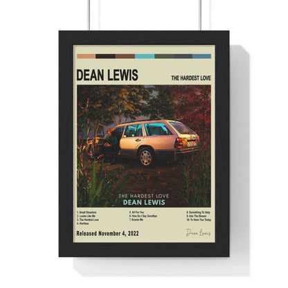 Dean Lewis - The Hardest Love Album Poster