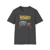 Black t-shirt with Back to the Past Ctrl Z Tech Programmer Parody
