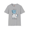 Grey t-shirt with Trust Me I'm a Dogtor Dog Pun