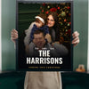 Lifestyle - Personalised Family Movie Poster held up in a bright room