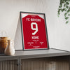 Bayern Munich DFB Pokal 2026 Kane shirt print framed lifestyle mockup
